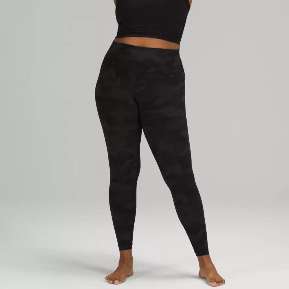 Lululemon Wunder Under High Rise Camo Leggings 14